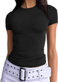 Cute Crop Tops: Women's Y2K Summer Tees 2024