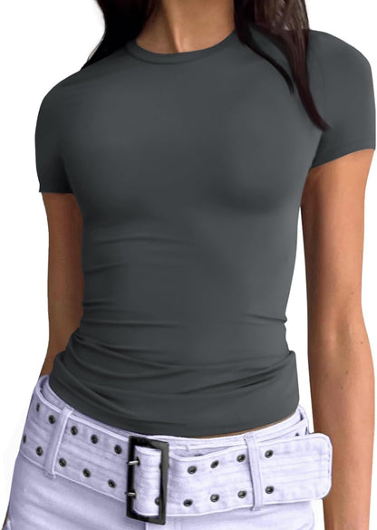 Cute Crop Tops: Women's Y2K Summer Tees 2024