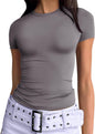 Cute Crop Tops: Women's Y2K Summer Tees 2024