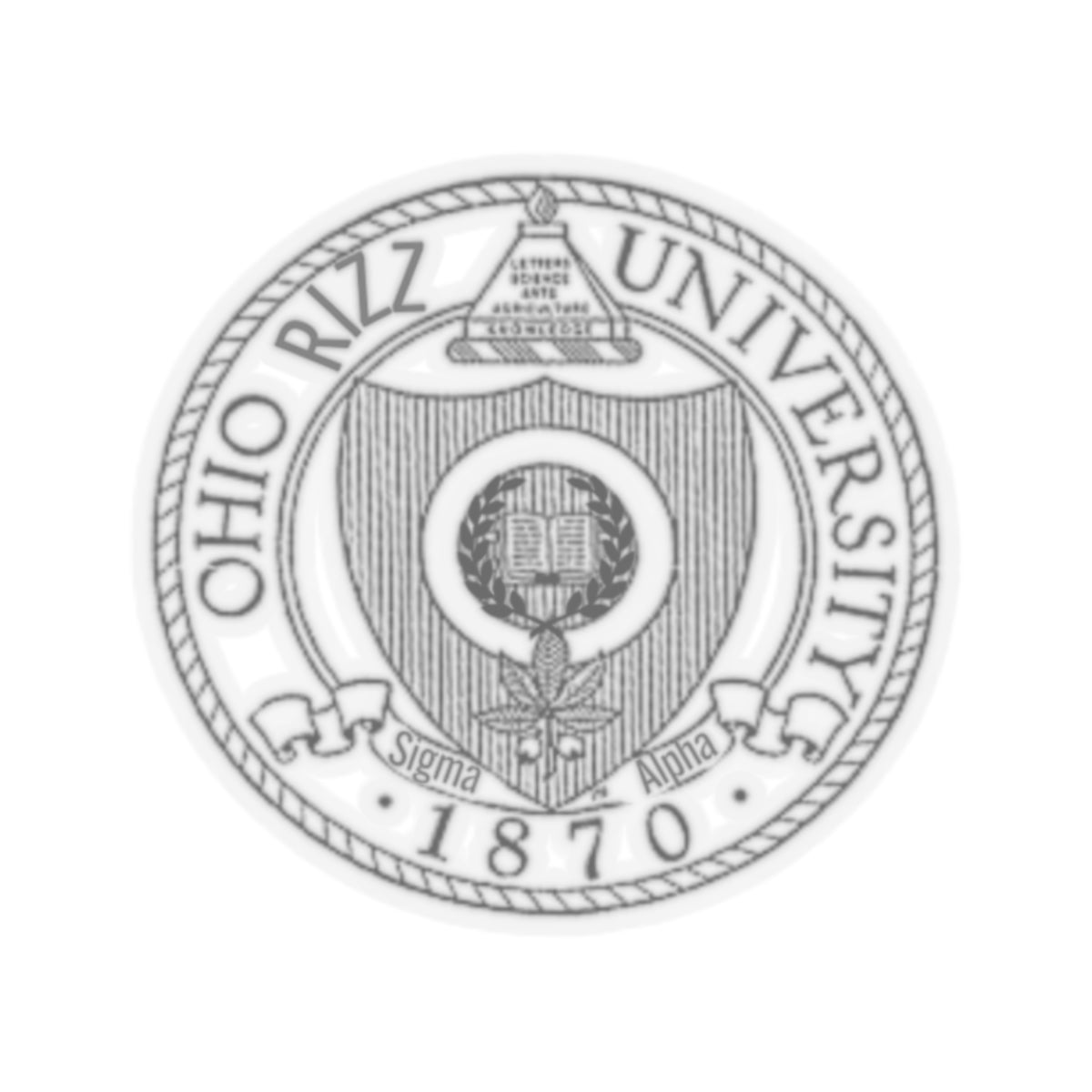 Ohio Rizz University | Kiss-Cut Stickers