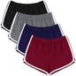 4-pack of  Cotton Yoga Shorts 